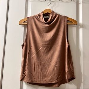 BABATON | ARITZIA Brown mock neck top